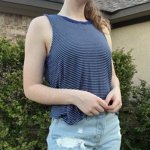 striped tank top